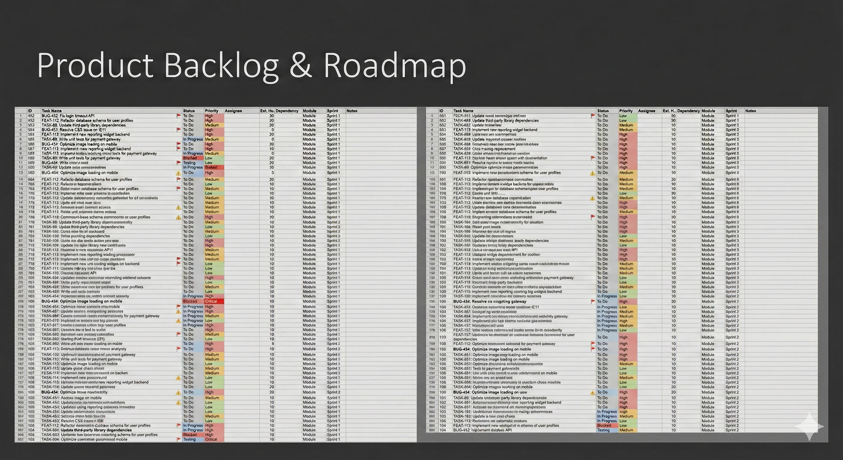 Tactical Backlog